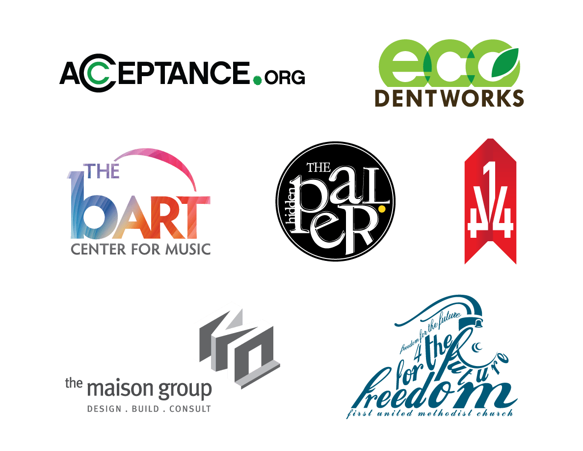 Typography in Logo Design by Matcha Design