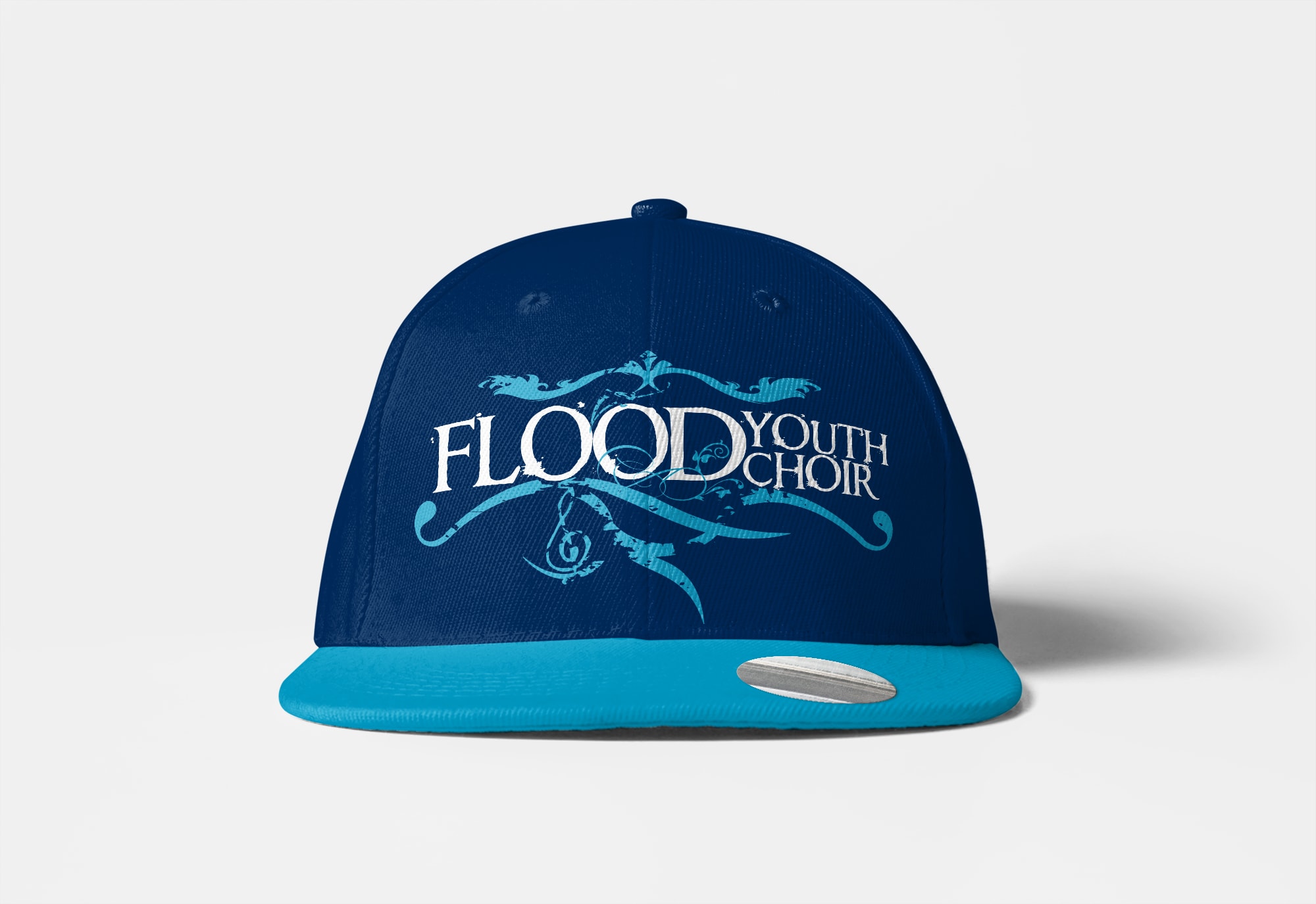 Flood Youth Choir Logo Design on Baseball Cap