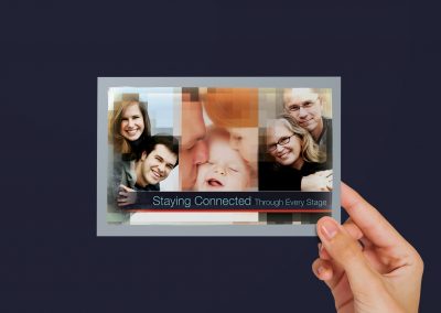 Custom Postcard Design for Local Church&rsquo;s Marriage Retreat