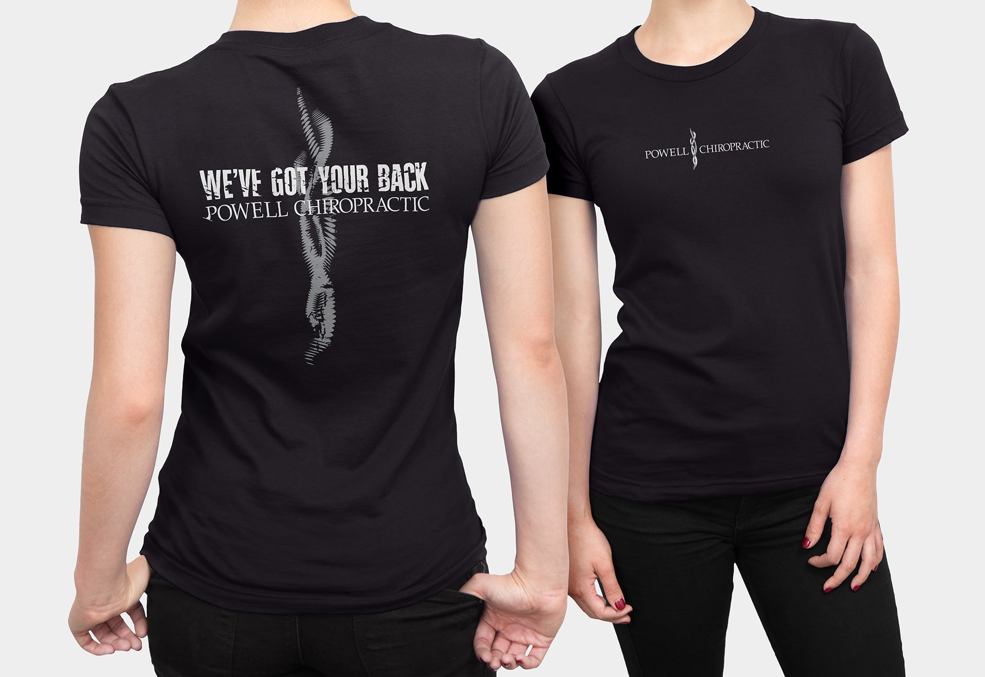 Powell Chiropractic Brand Development Tee