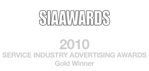 Service Industry Advertising Awards 2010 Gold Winner