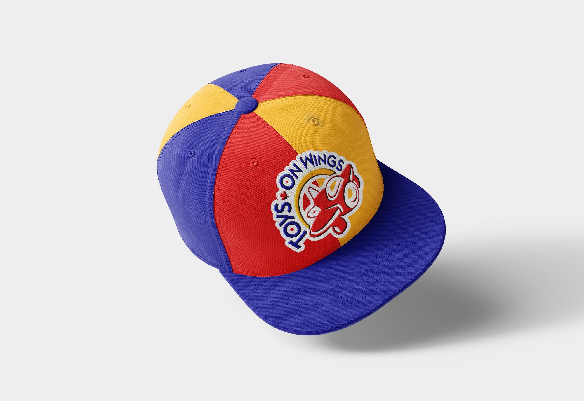 Toys on Wings Logo Design on Baseball Cap