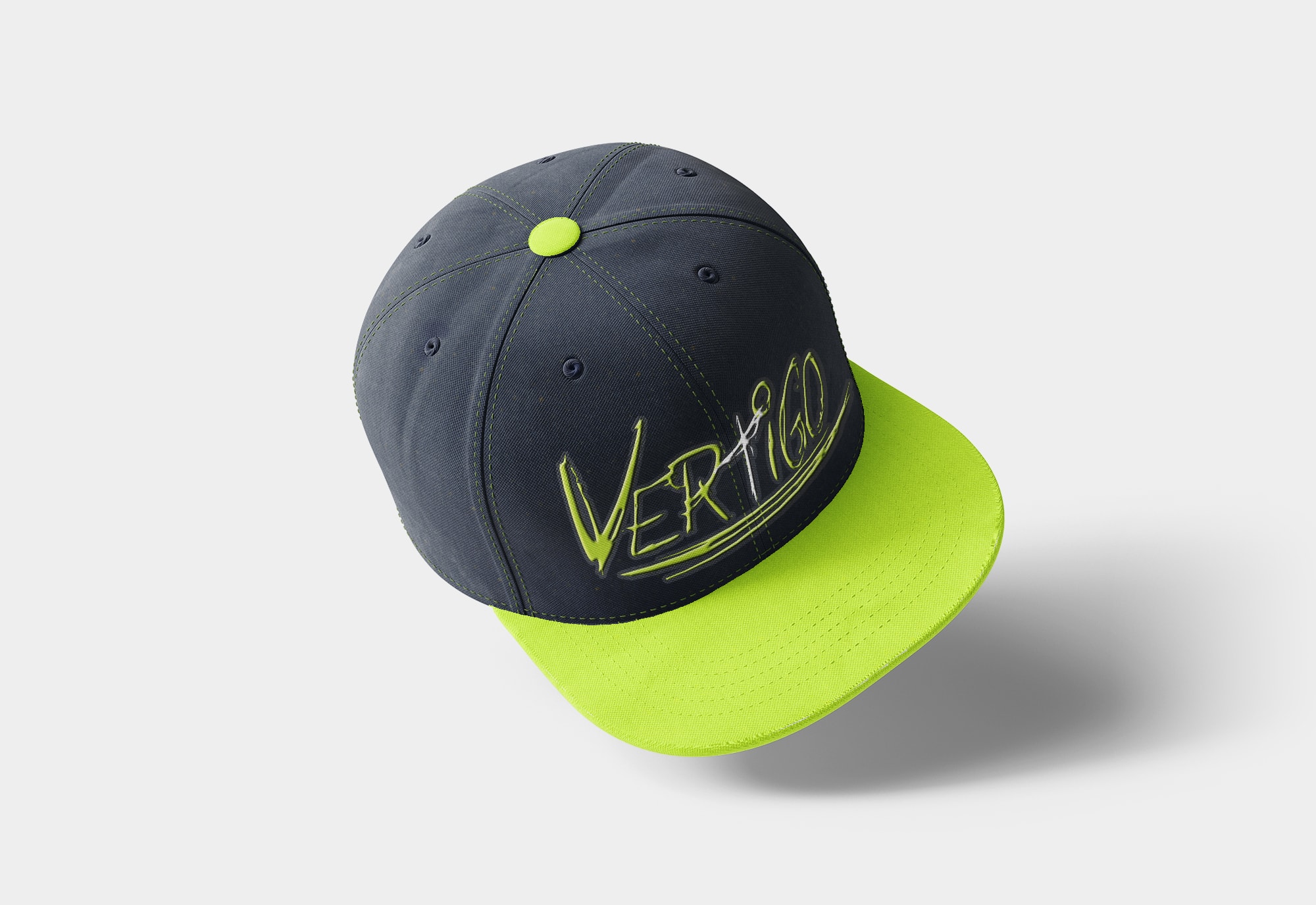 Vertigo Logo Design on Baseball Cap