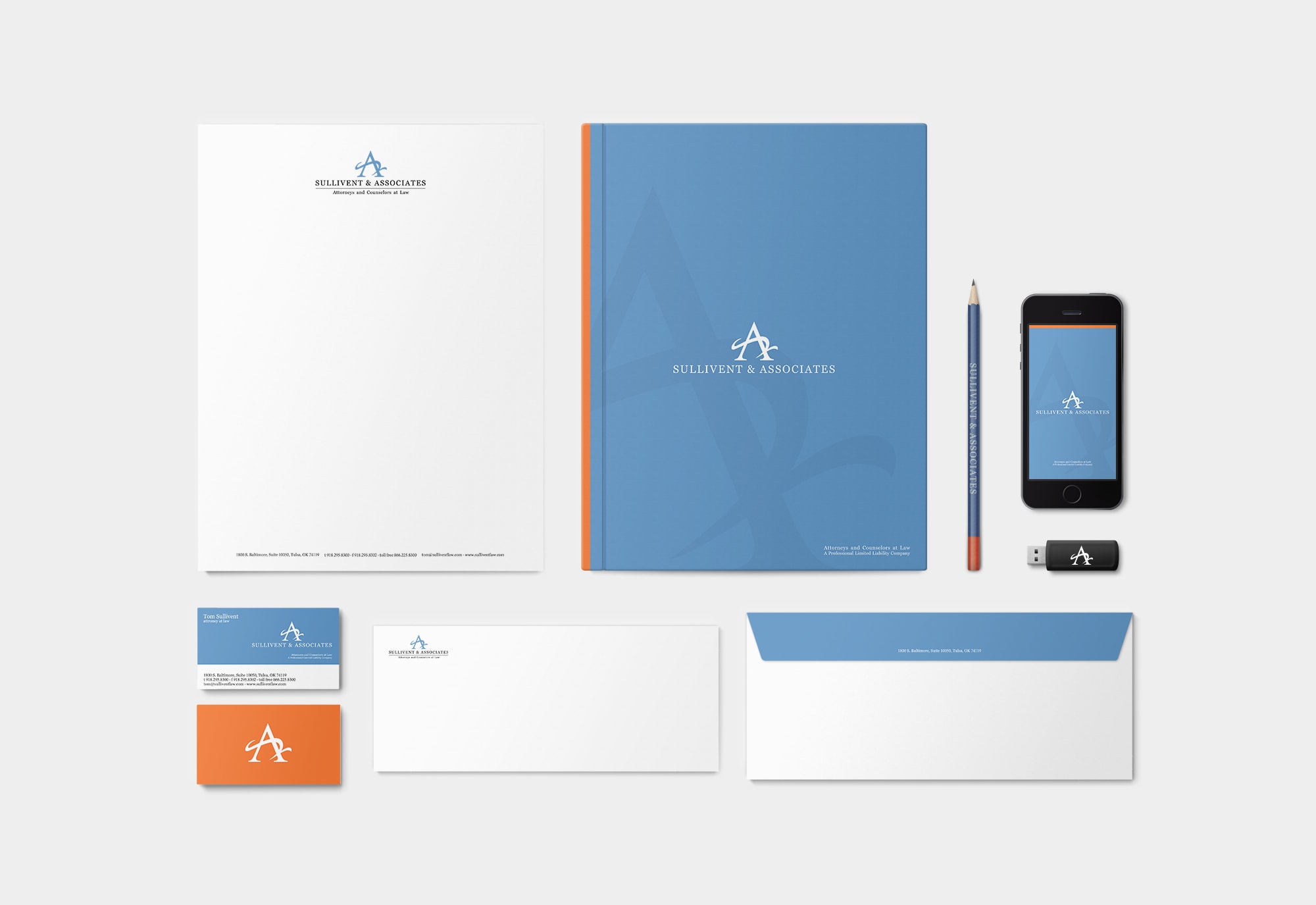 Sullivent &amp; Associates Brand Development Stationary