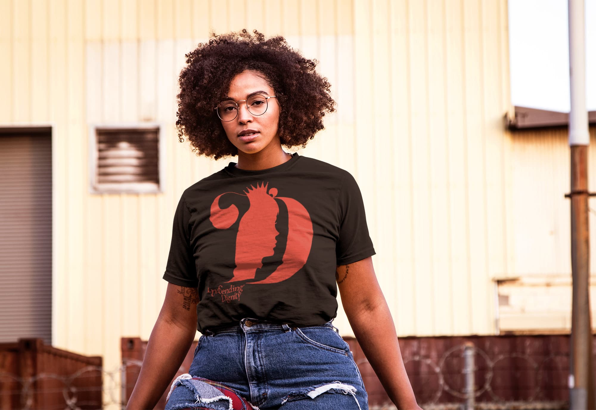 Defending Dignity Logo Design | Tee