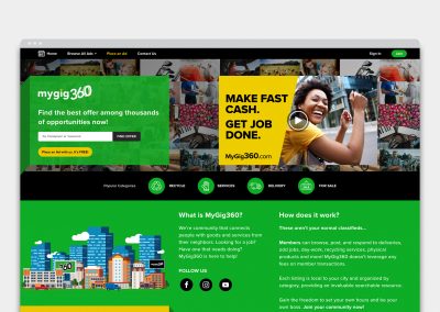 UX Development for Gig-Based Startup