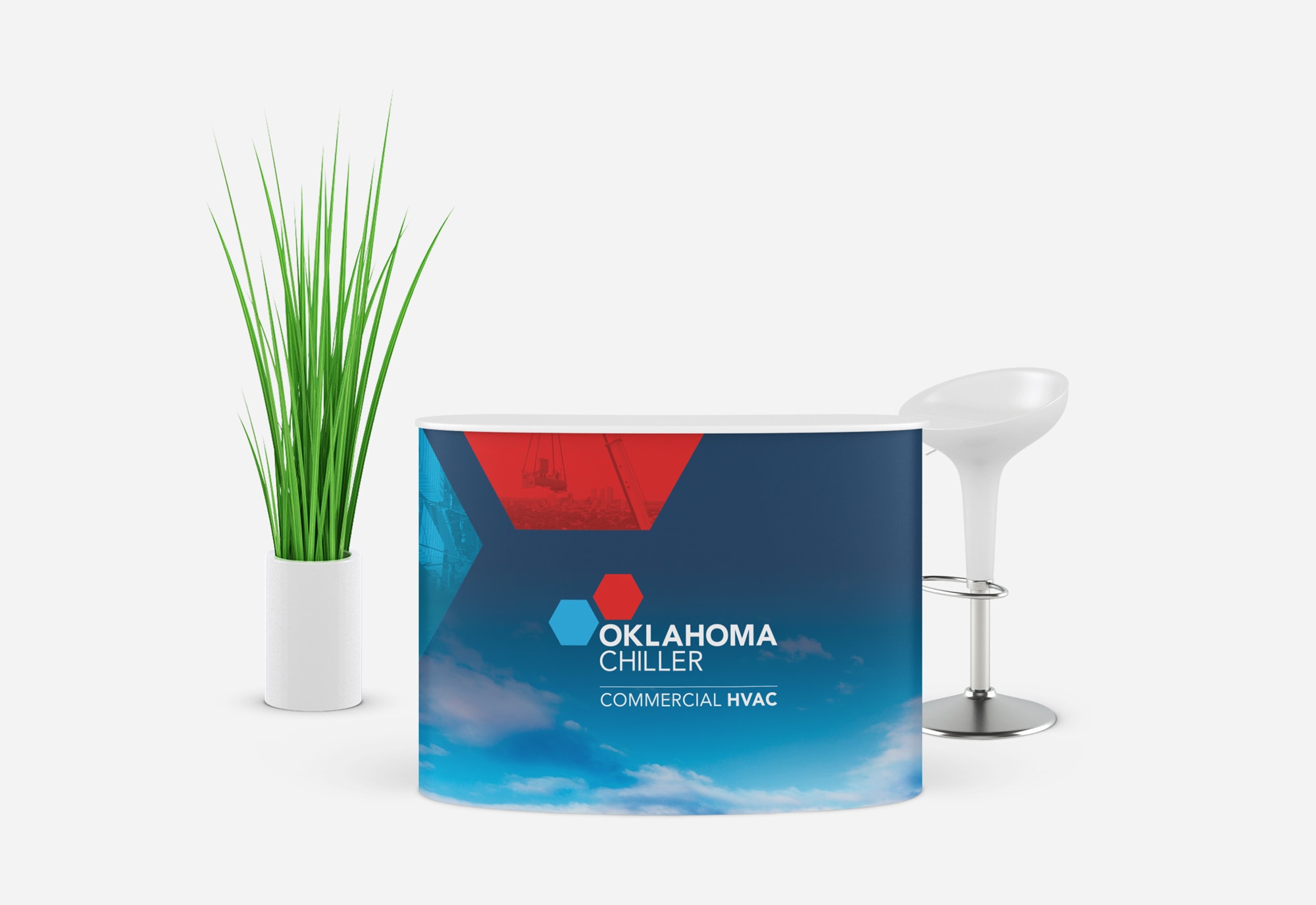 Oklahoma Chiller Trade Show Booth