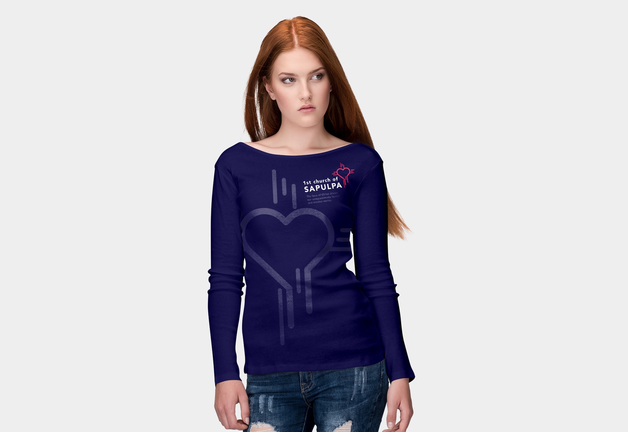 1st Church of Sapulpa Tee by Matcha Design