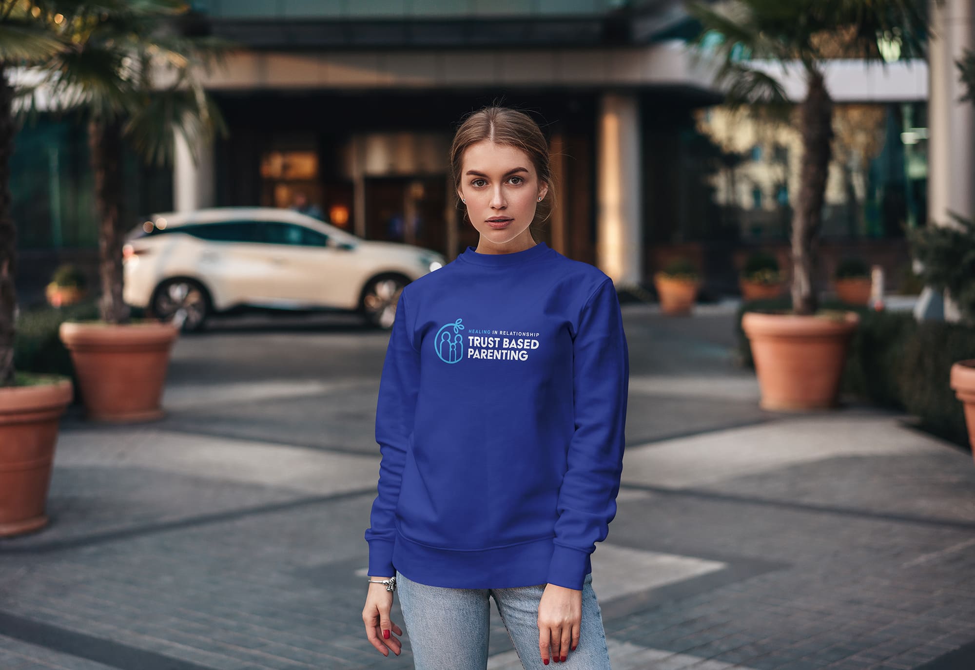 Trust Based Parenting Logo Tee Design