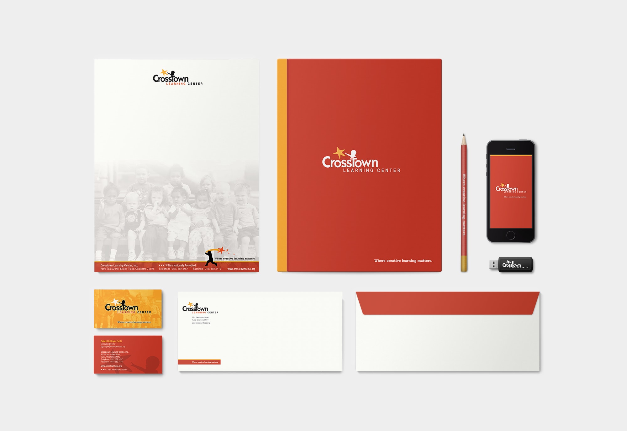 Trust Based Parenting Logo Card Design