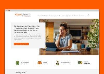Web Design & Development for a Financial Education Program
